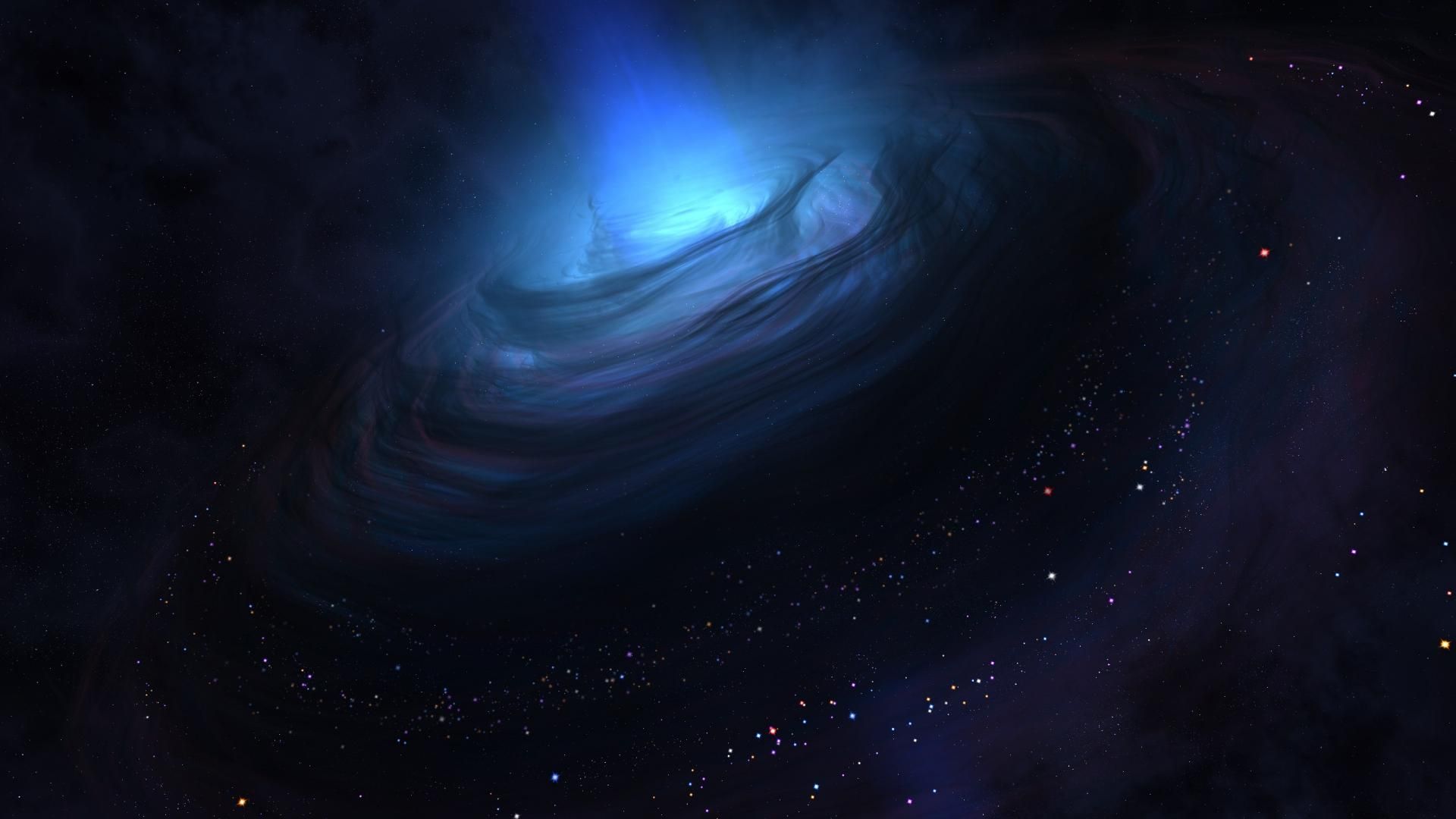 Hidden forces space abstract universe black hole HD Wallpaper