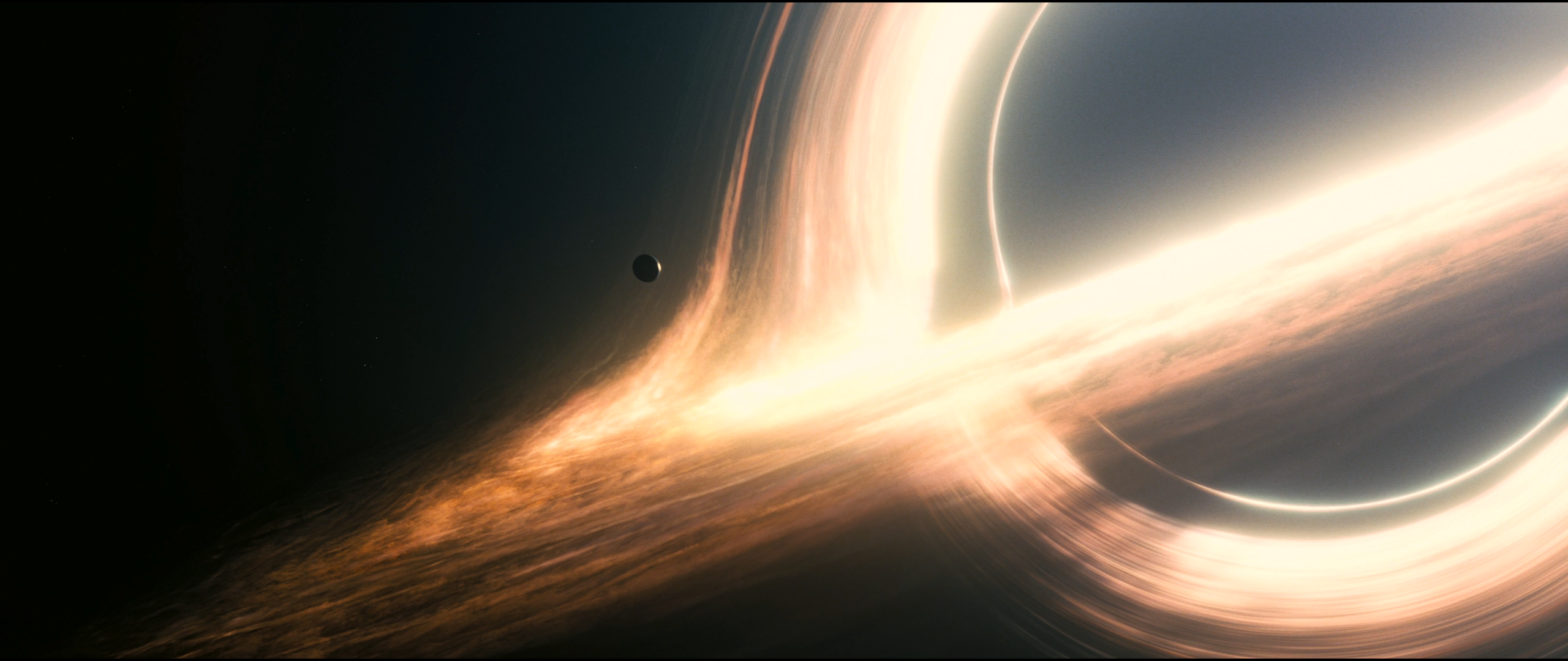 DeviantArt: More Like Interstellar Blackhole 2 Wallpaper (2560 x ...