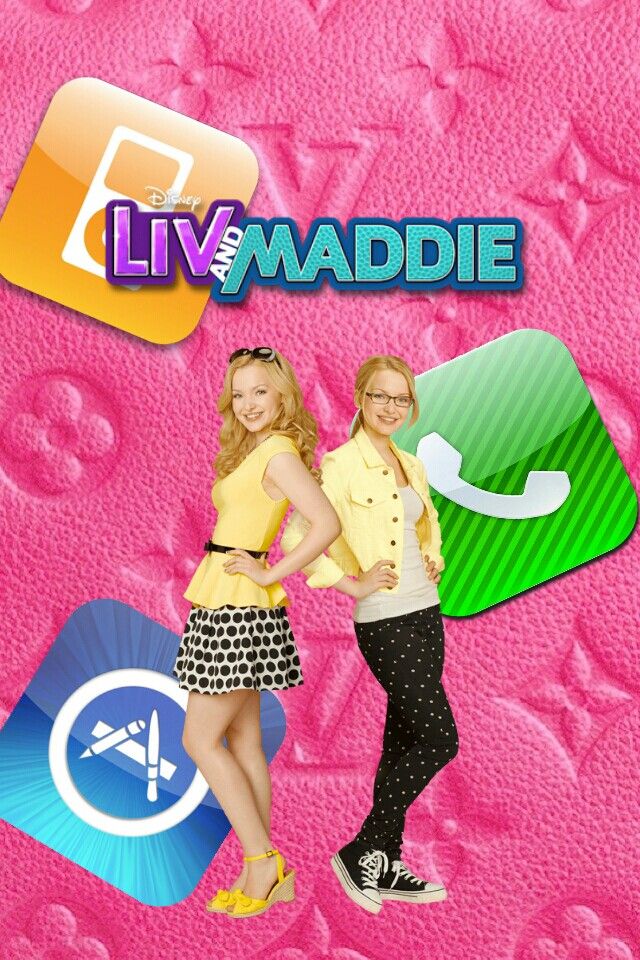 Liv and Maddie Disney Channel Iphone wallpaper | My wallpapers ...