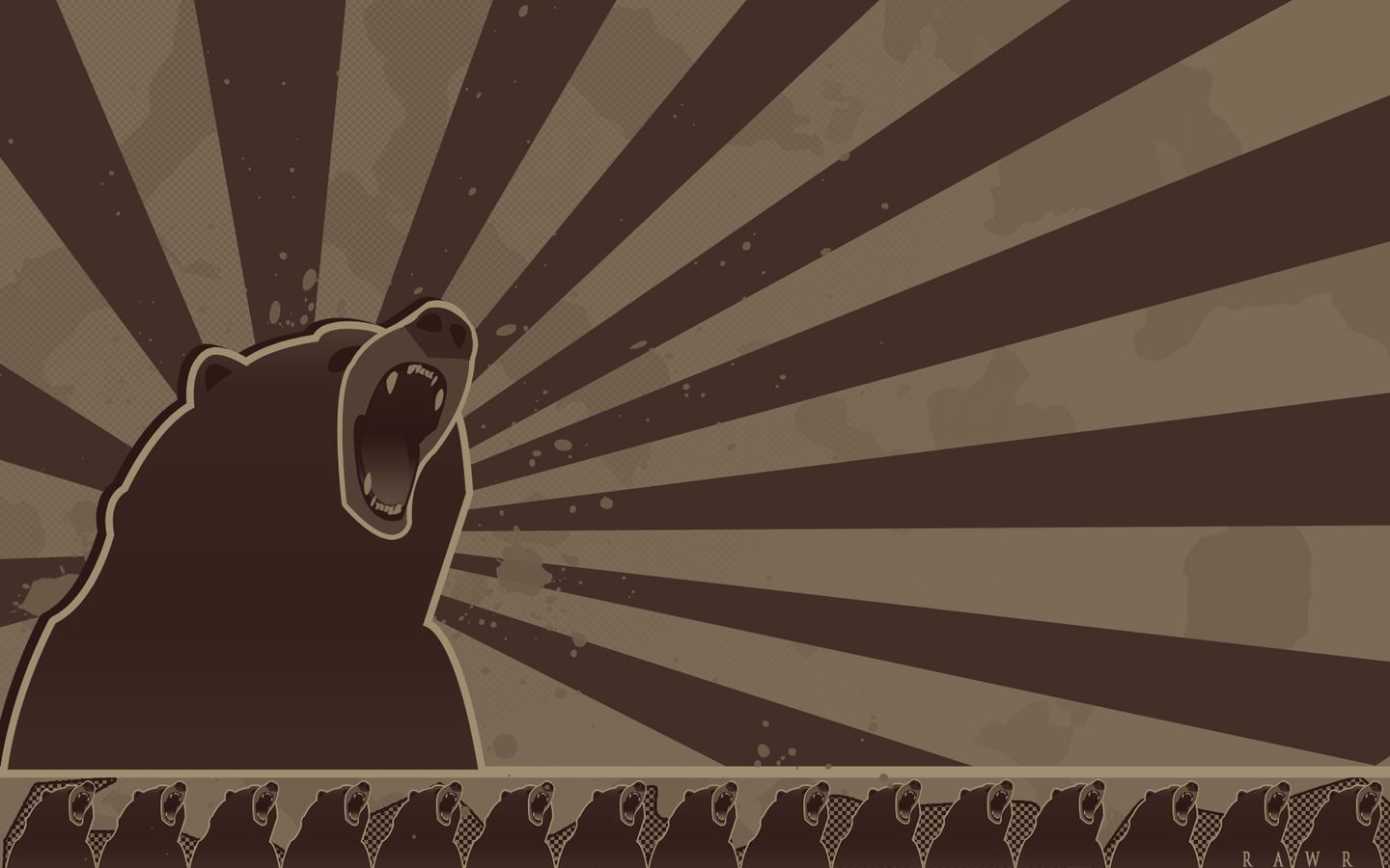 Angry Bear Wallpaper 1440x900 ID13176