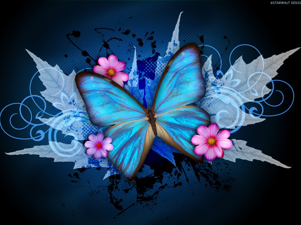 Cute Butterfly Wallpaper - HD Wallpapers Pretty