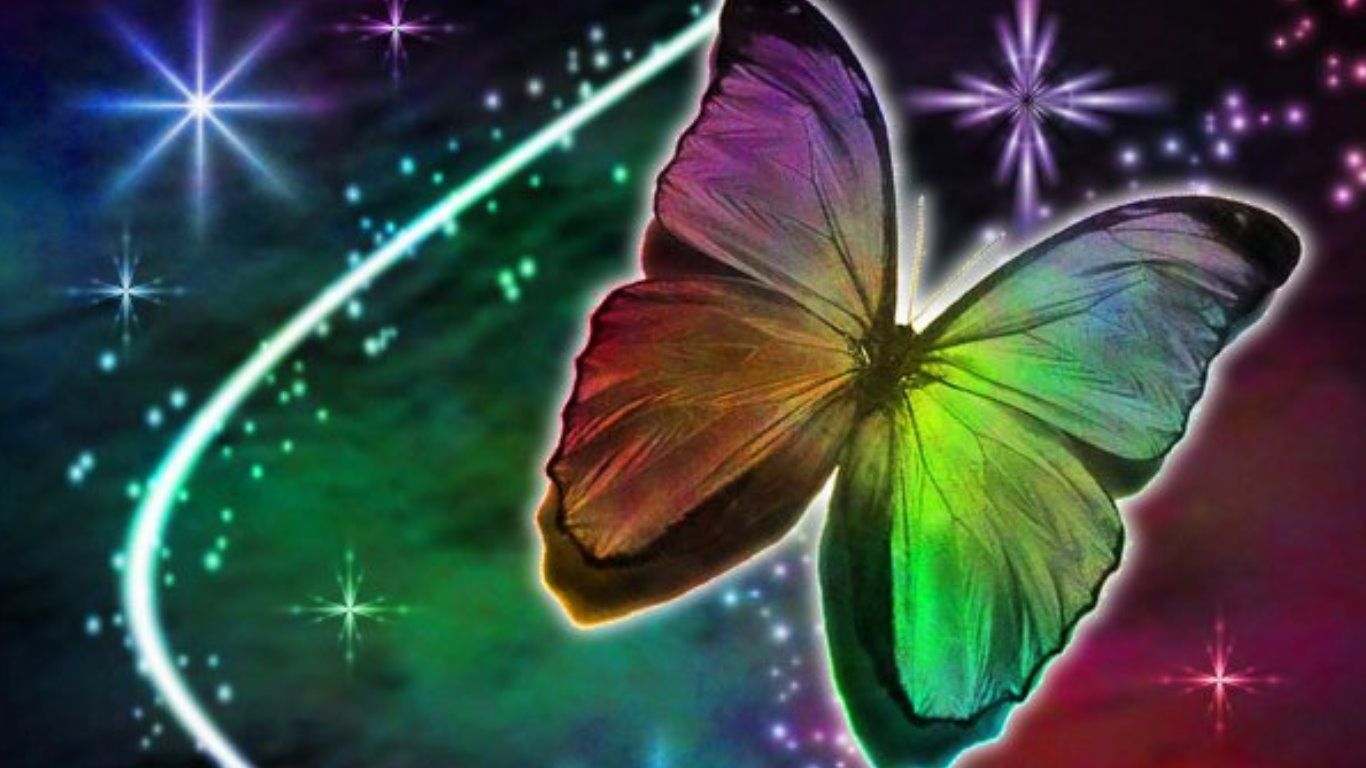 Butterflies: Butterfly Dreams Version Pretty Nature Glitter ...
