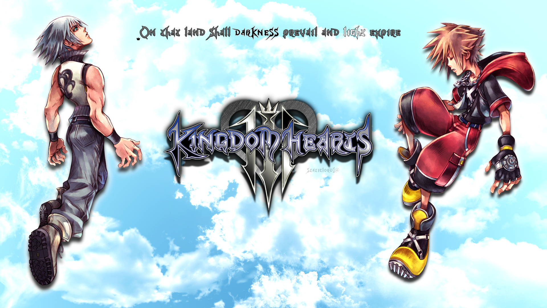 Kingdom hearts 3 Sora/Riku Wallpaper by static989 on DeviantArt