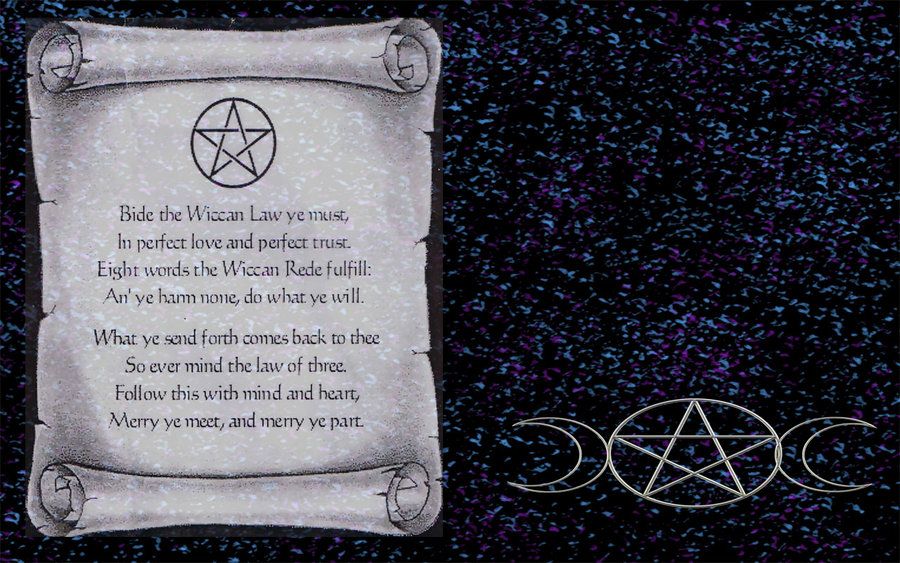 Wiccan Rede Background by musika452 on DeviantArt