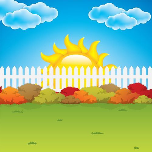 Cartoon summer sun vector background 03 - Vector Background free