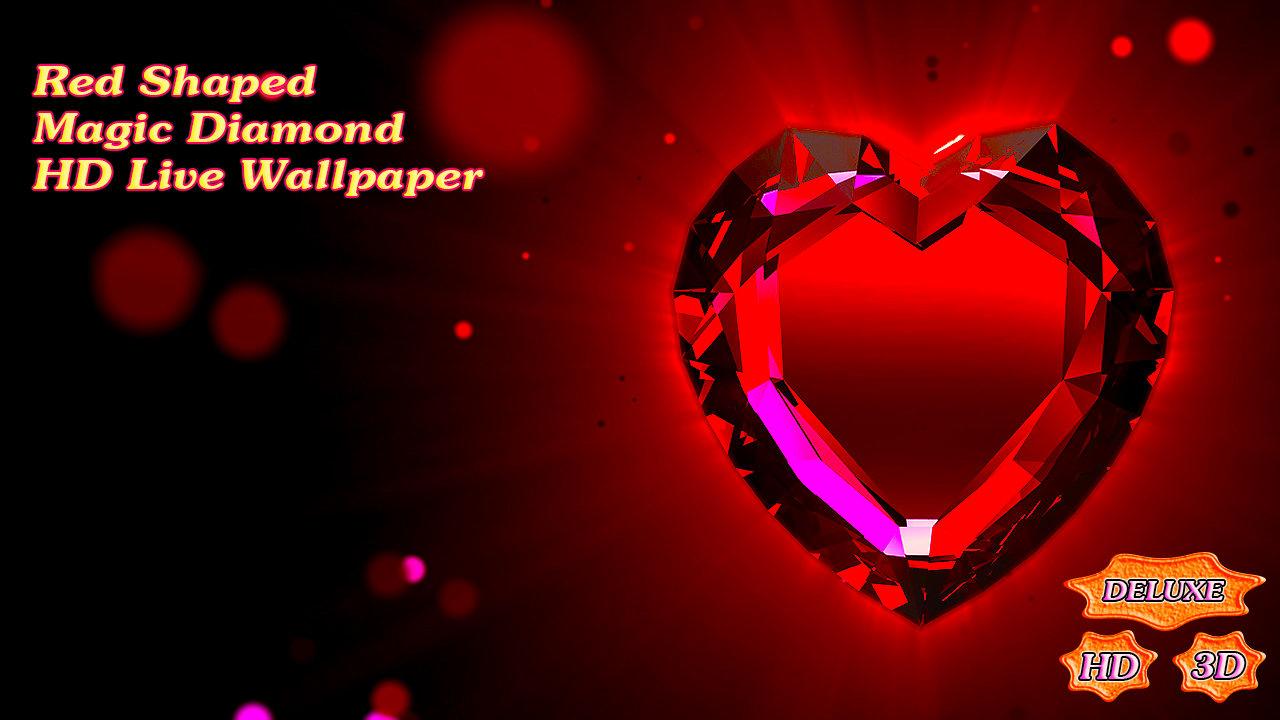 Red Shaped Magic Diamond Heart - Android Apps on Google Play