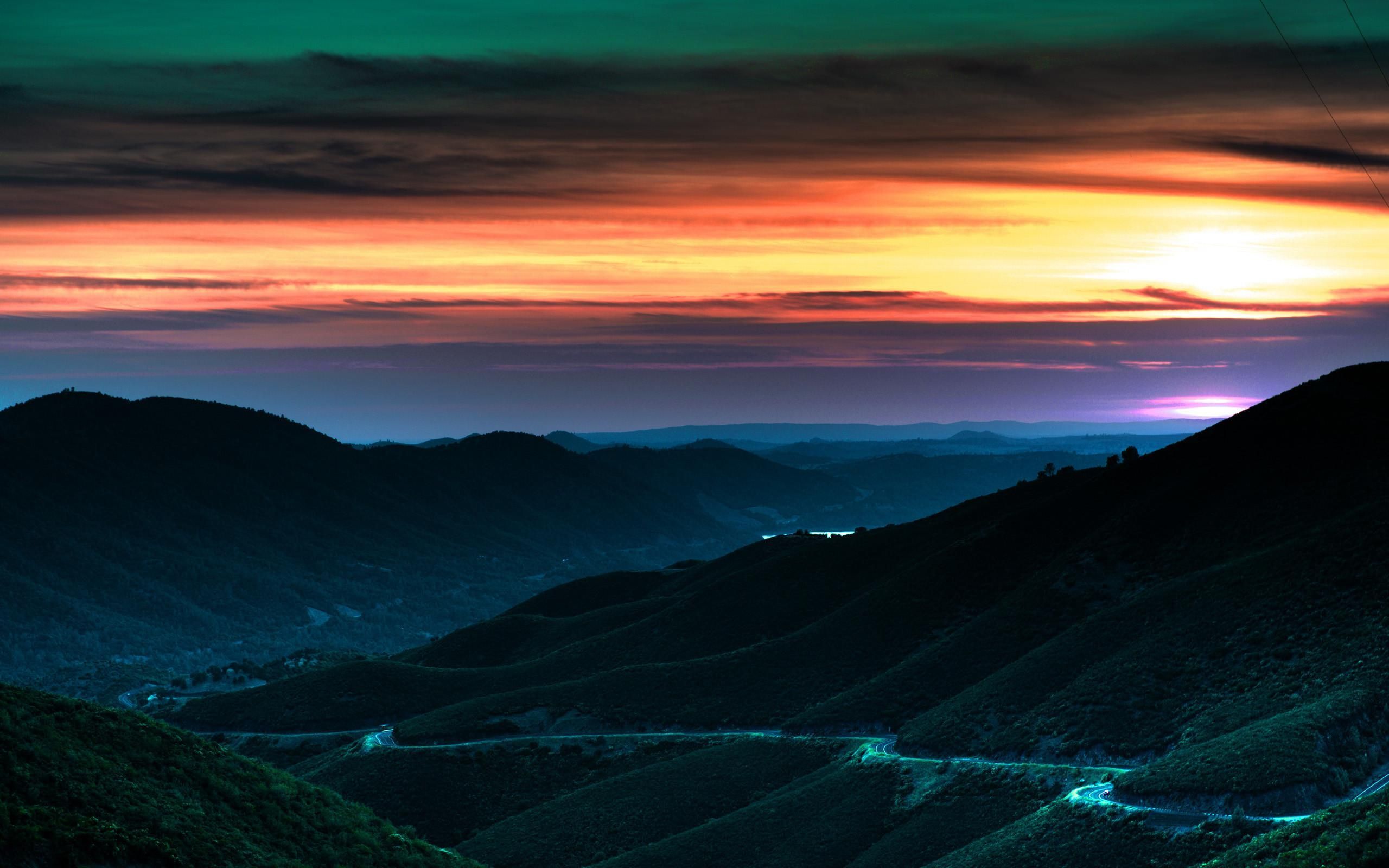 Mountain Sunset Wallpaper 1035260 | HD Wallpapers Range