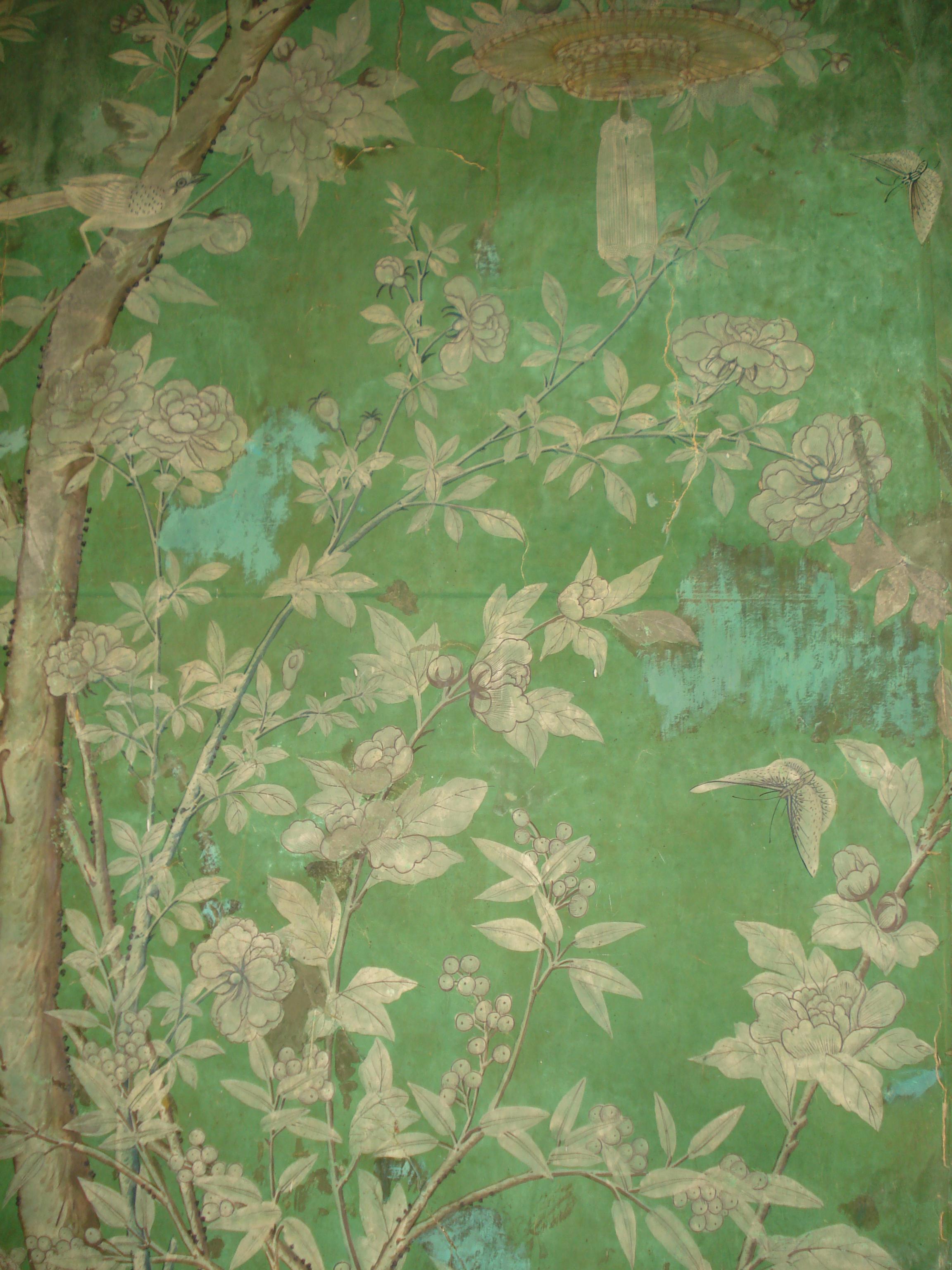 A room full of birds Eighteenth Century Wallpaper The Bentley Blog
