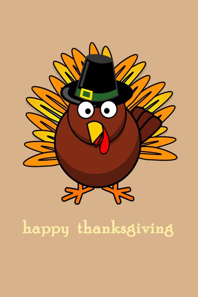 Cartoon Thanksgiving Wallpapers for Iphone4 / 4s PicFish