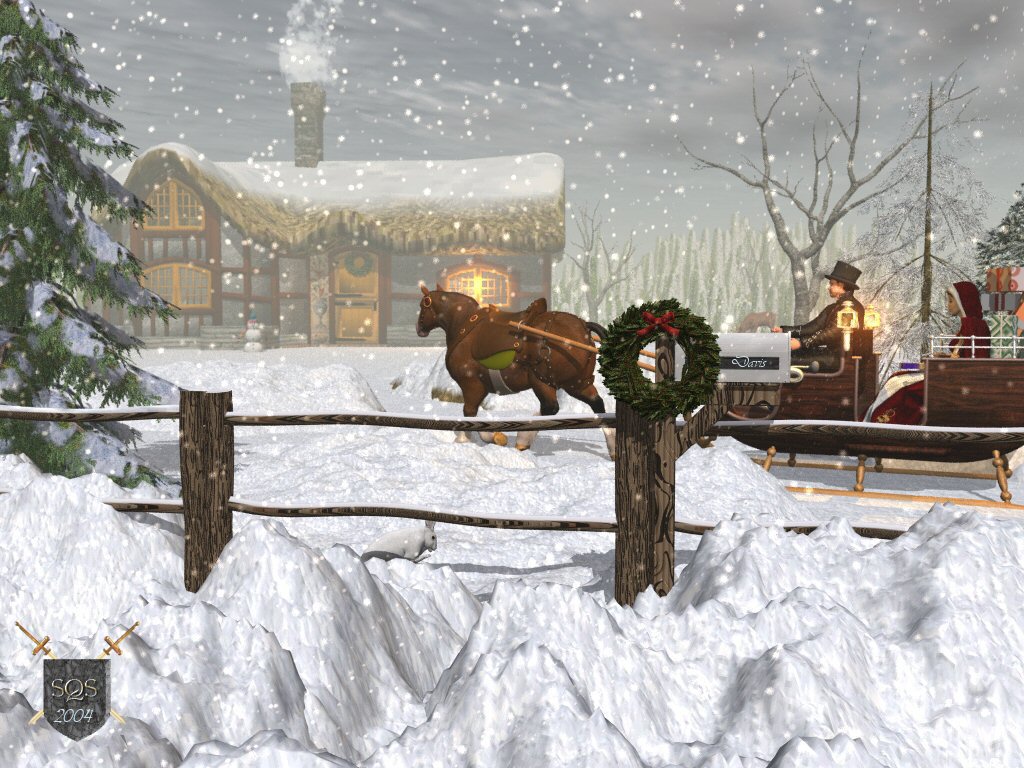 Old Fashioned Christmas Pictures - Widescreen HD Backgrounds
