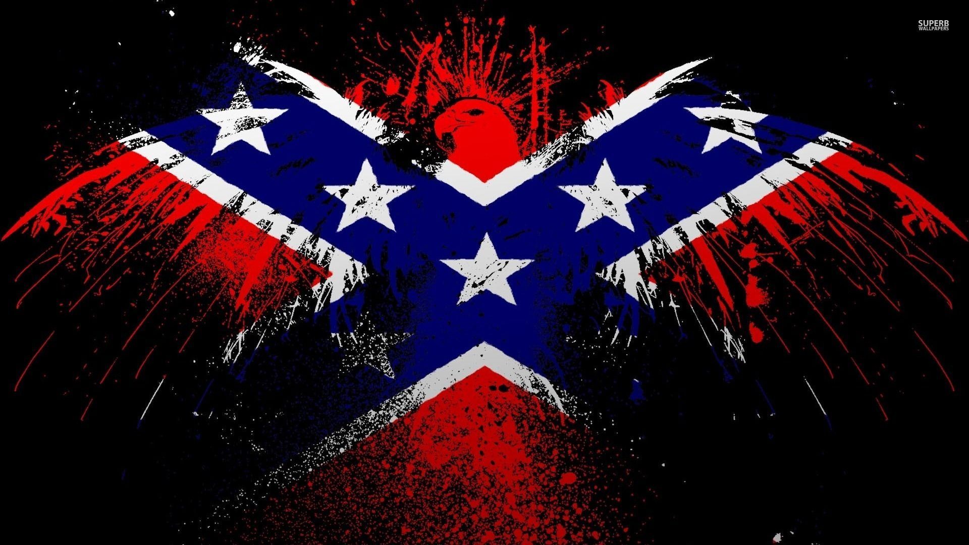 Flags of the Confederate States of America wallpaper - Digital Art