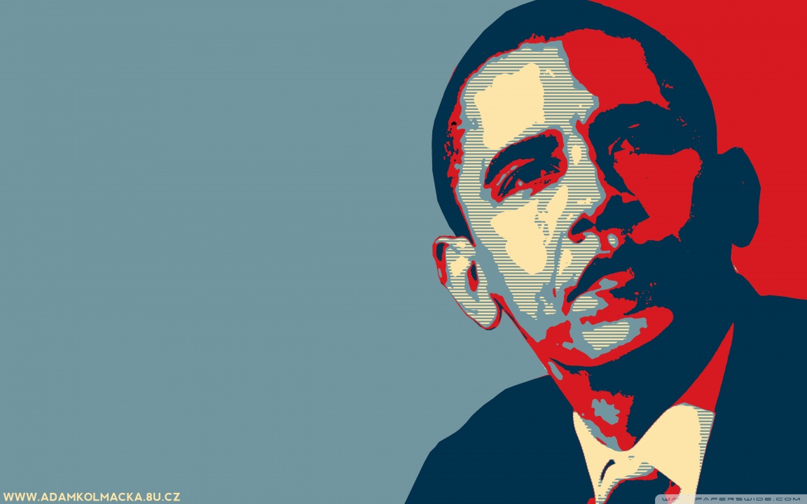 Barack Obama HD desktop wallpaper : Widescreen