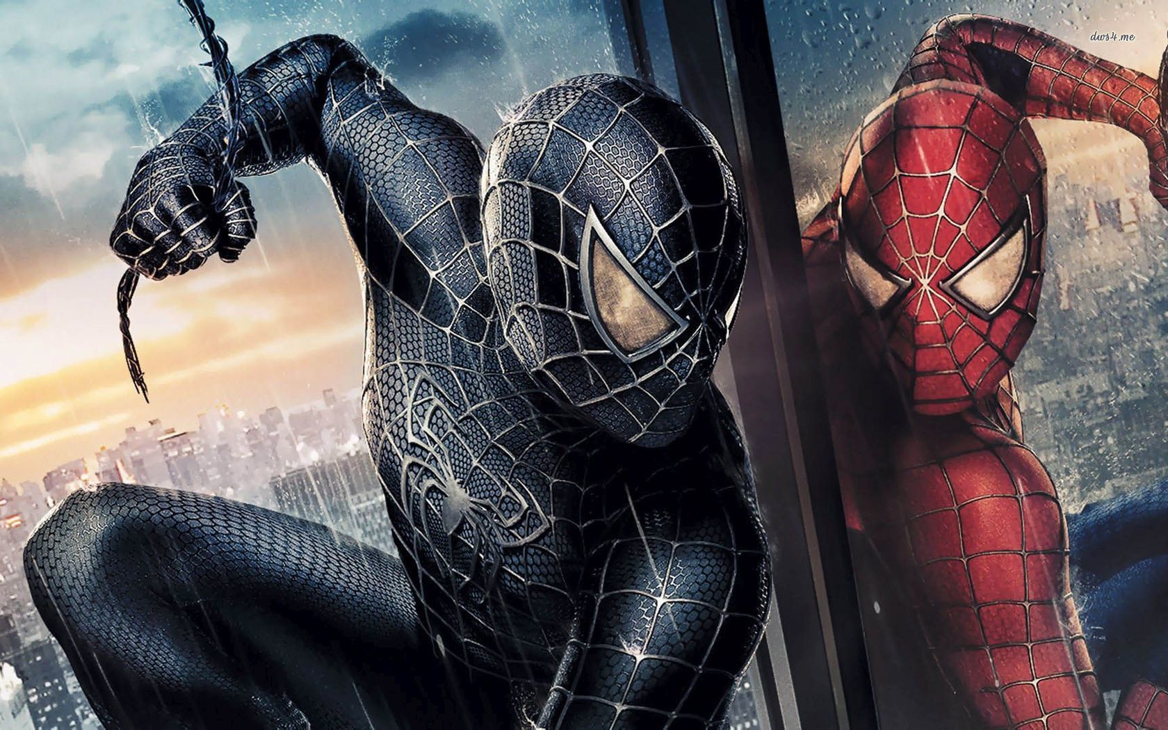 Spider Man on the building - The Amazing Spider Man wallpaper