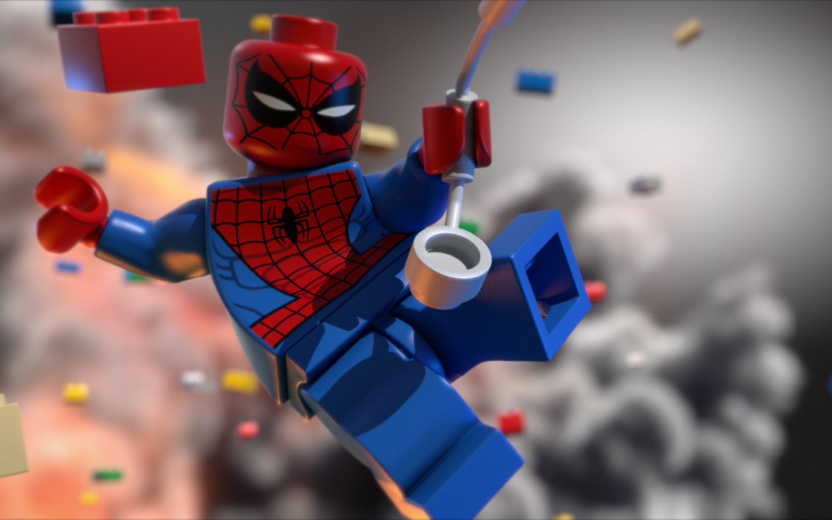 1680x1050 lego, lego movie, spiderman, lego spiderman, lego movie ...