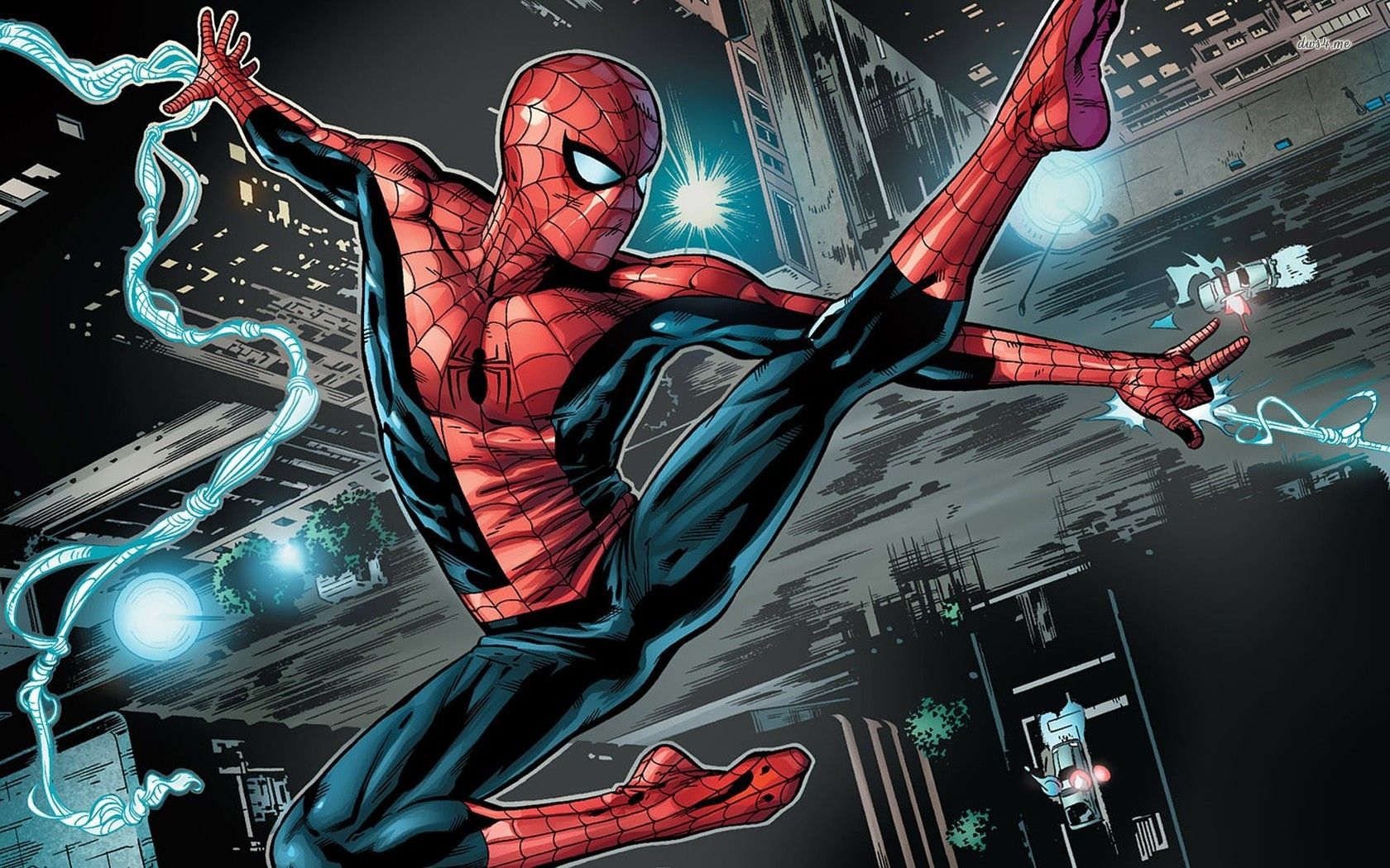 Jumping Spider-Man wallpaper - Comic wallpapers - #47453