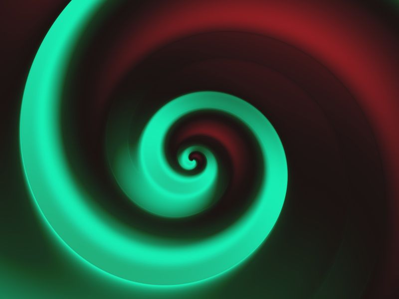 Green spirals wallpaper | Wallpaper Wide HD
