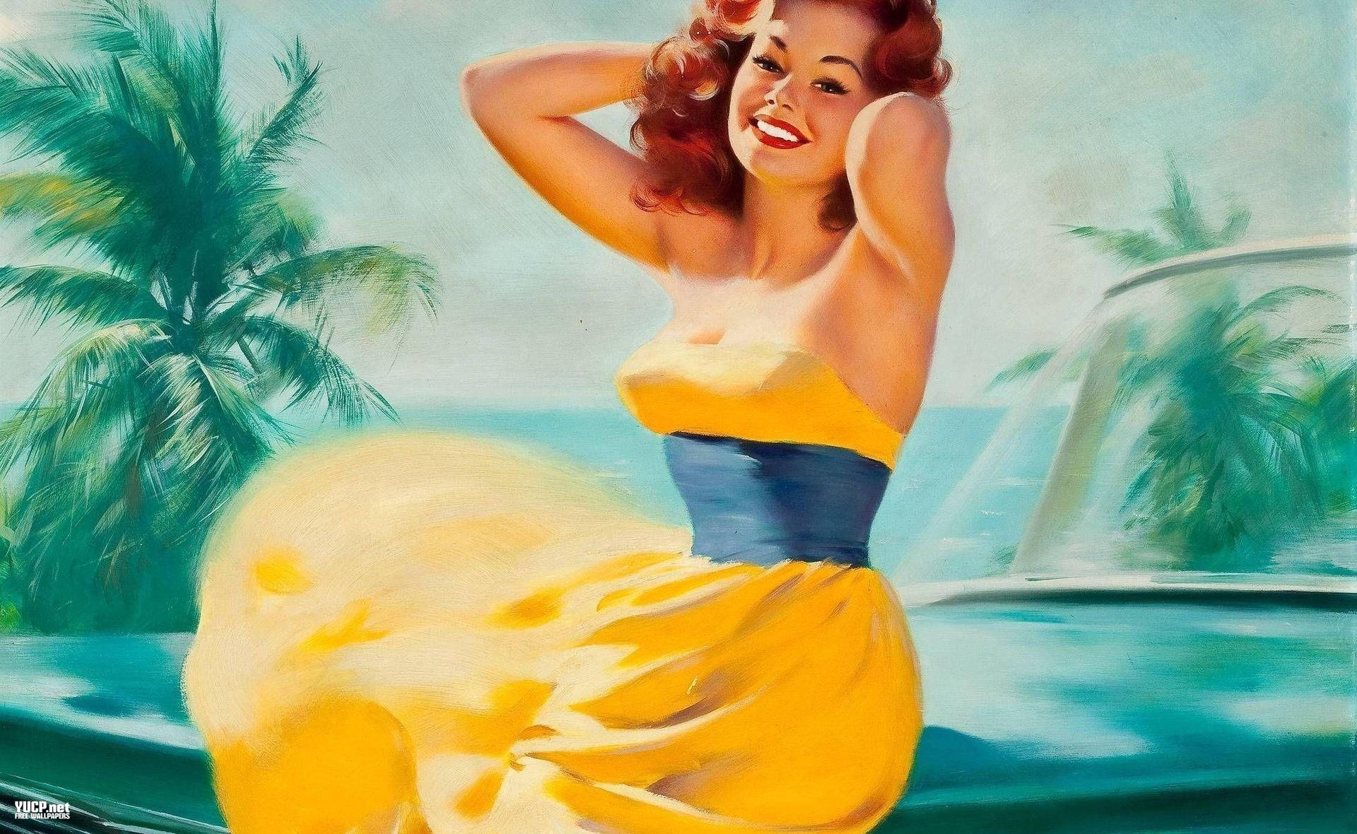 Vintage Pin Up Wallpapers - Wallpaper Cave