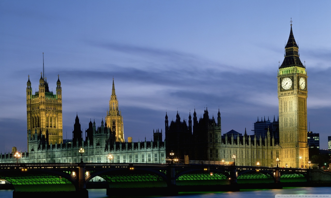 Houses Of Parliament And Big Ben, London, UK, Europe HD desktop