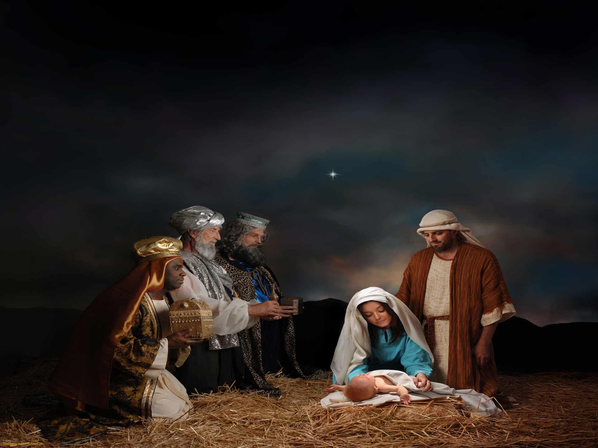 Free Christmas Nativity Wallpapers - Wallpaper Cave