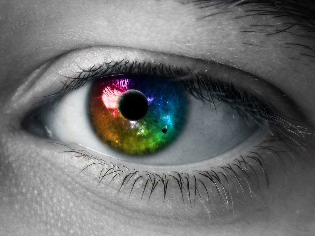 Rainbow Eye | Photo and Desktop Wallpaper