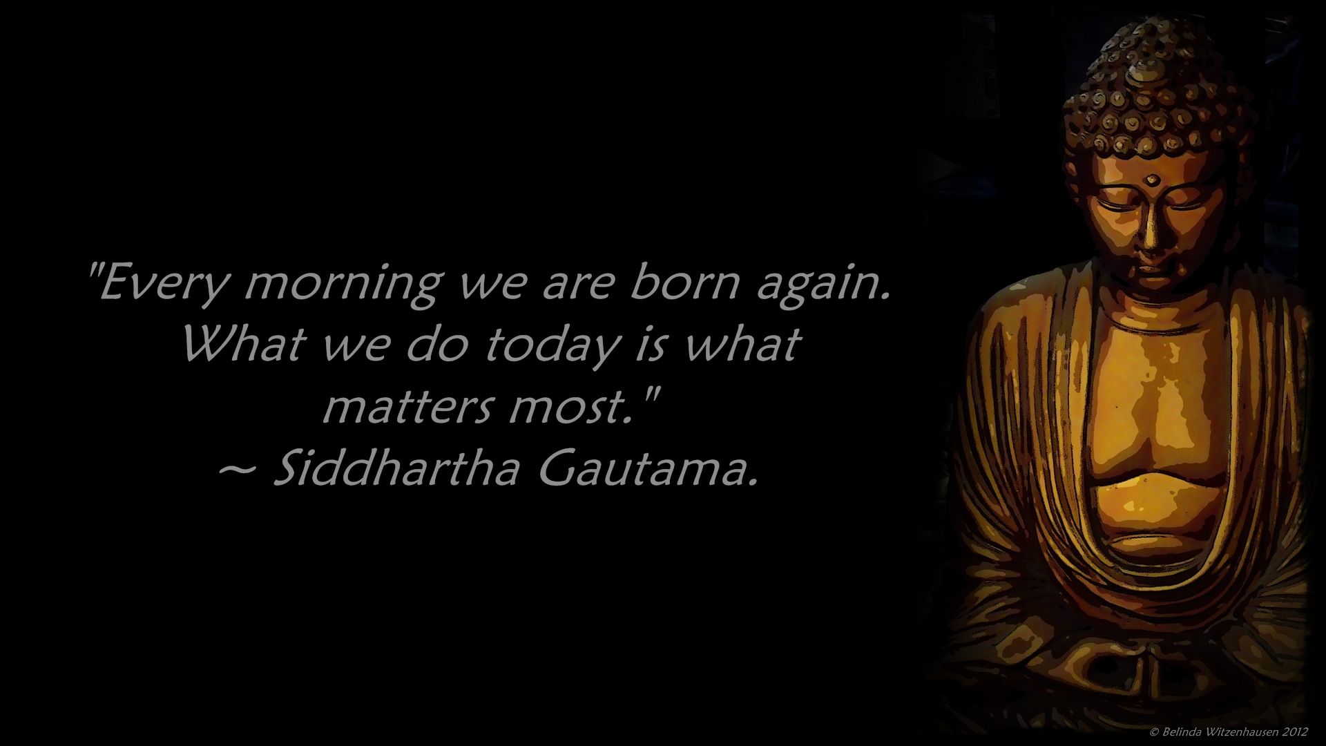 Gautama Buddha Wallpaper With Quotes | Allpix.Club