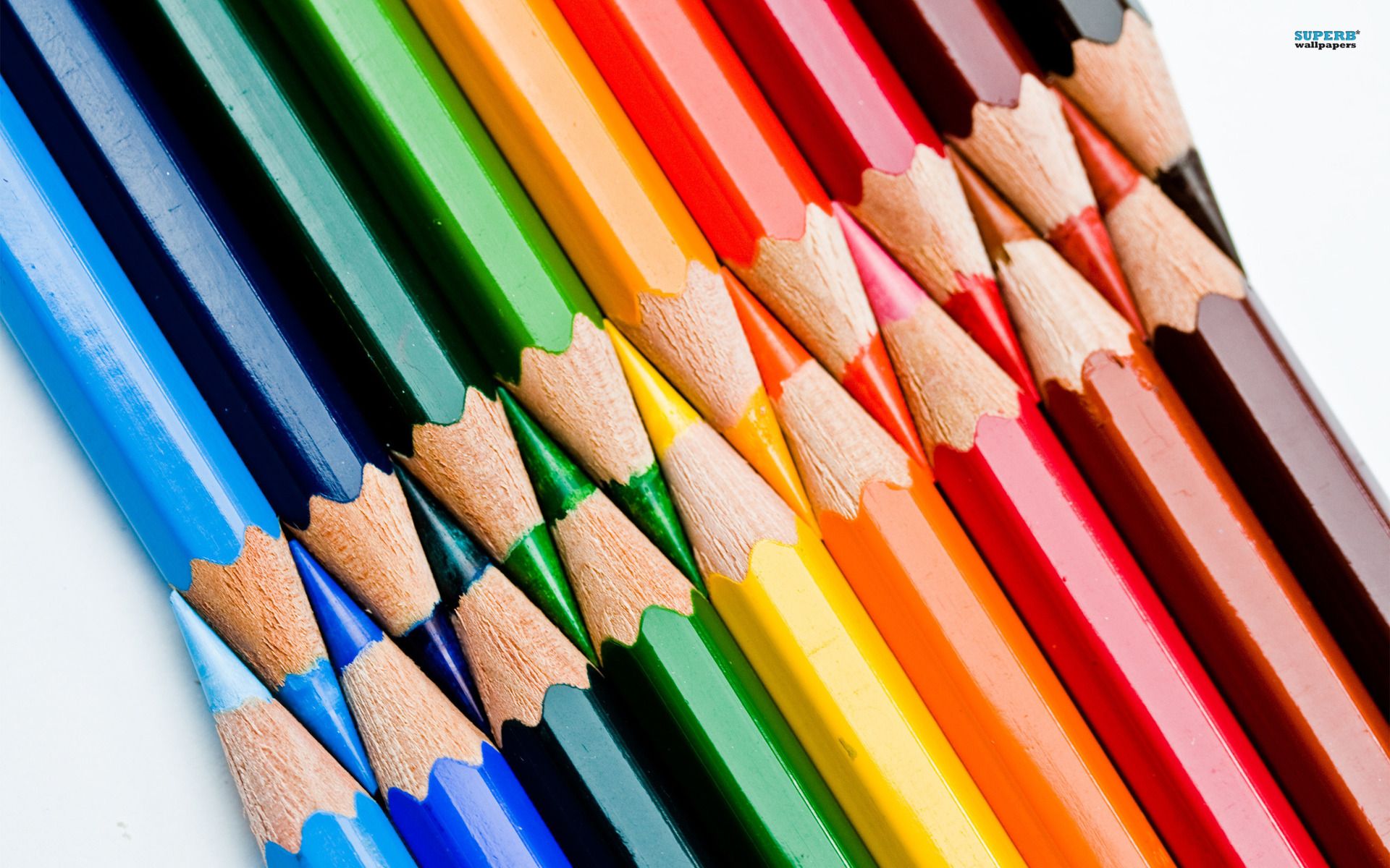 Colored pencils wallpaper - Photography wallpapers - #9474