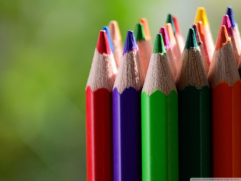 Colored Pencils HD desktop wallpaper : Widescreen : High ...
