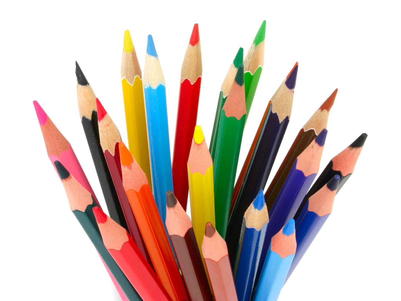 Colored pencils - Pencils Wallpaper (22186659) - Fanpop