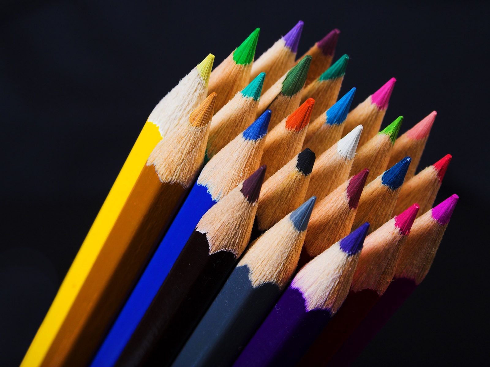 Colored pencils - Pencils Wallpaper (22186696) - Fanpop