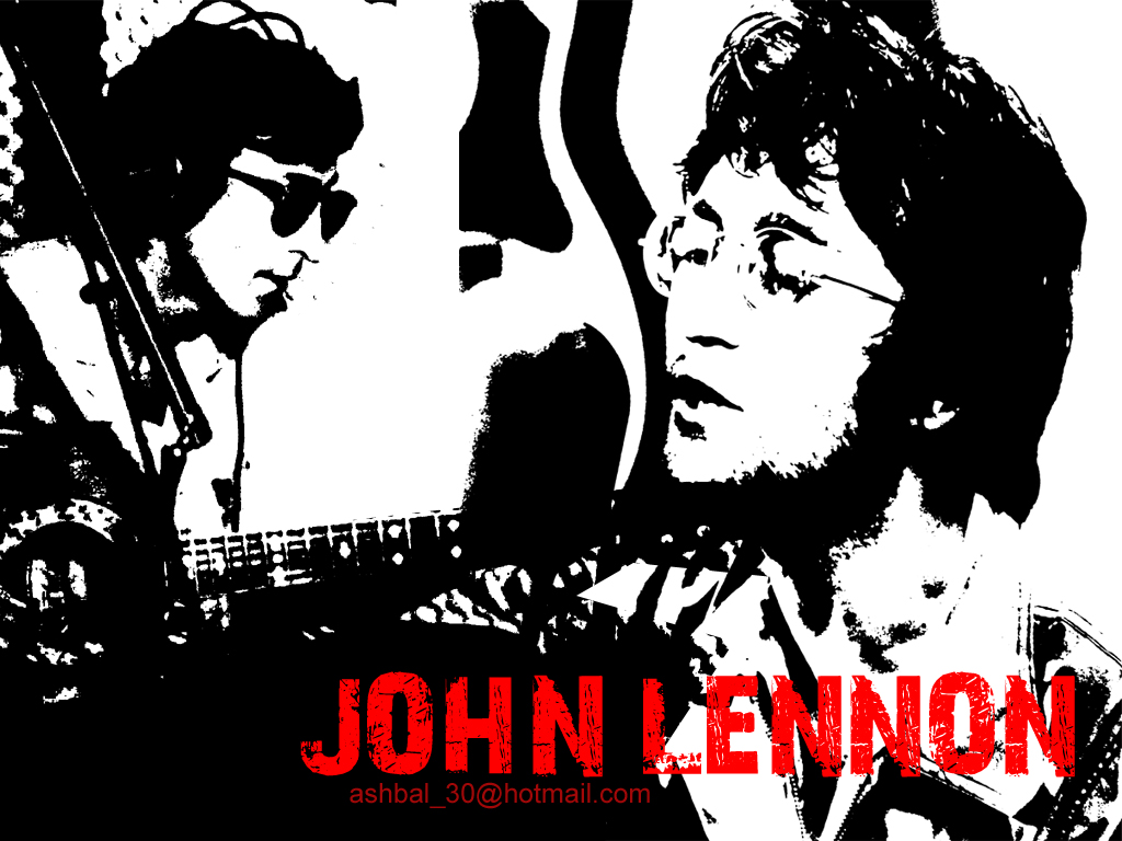 john Lennon Wallpaper 1 by ashbal on DeviantArt