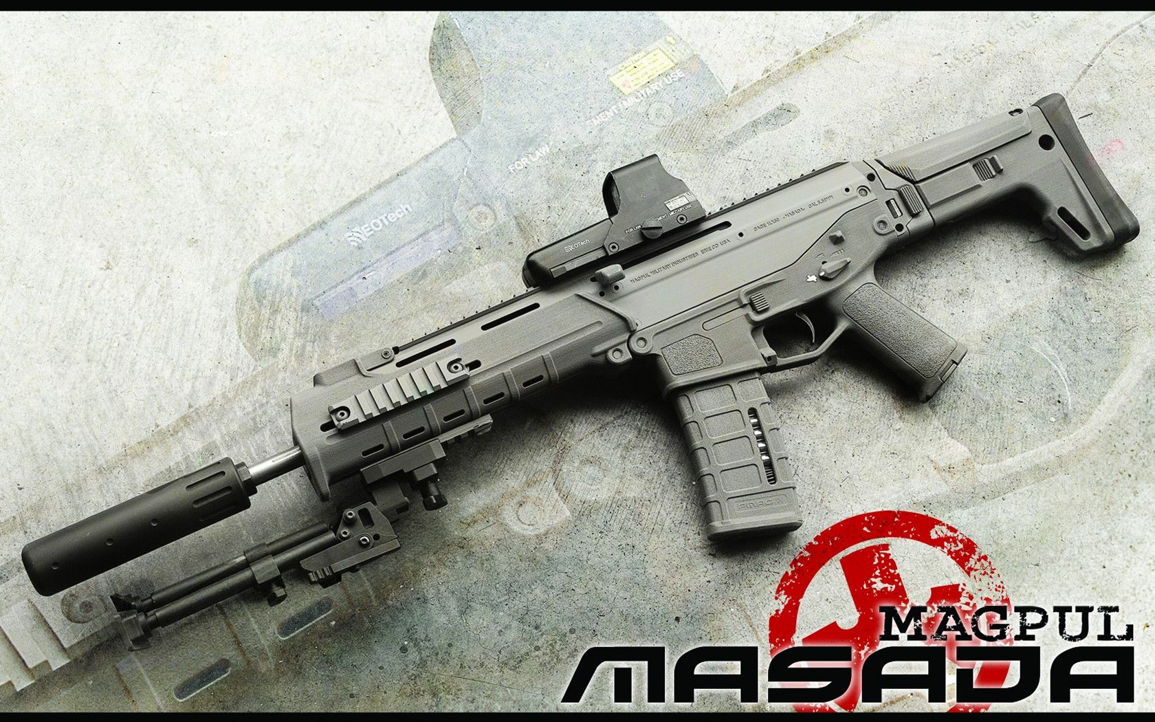 Rifles guns weapons magpul masada