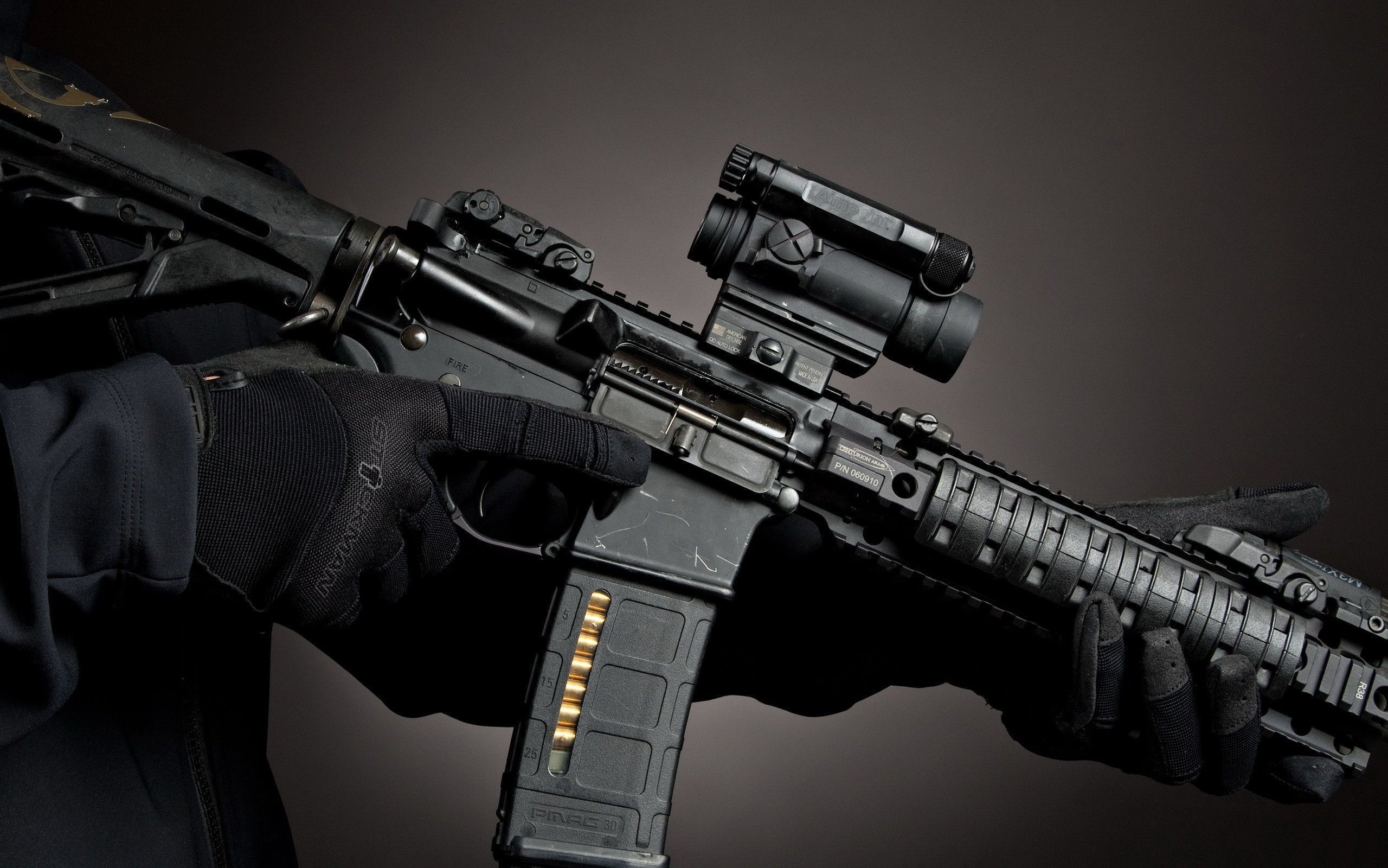 weapons, Magpul, AR-15, Aimpoint comp m4 :: Wallpapers