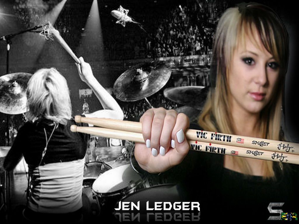 Jen Ledger - Skillet Wallpaper 34082749 - Fanpop
