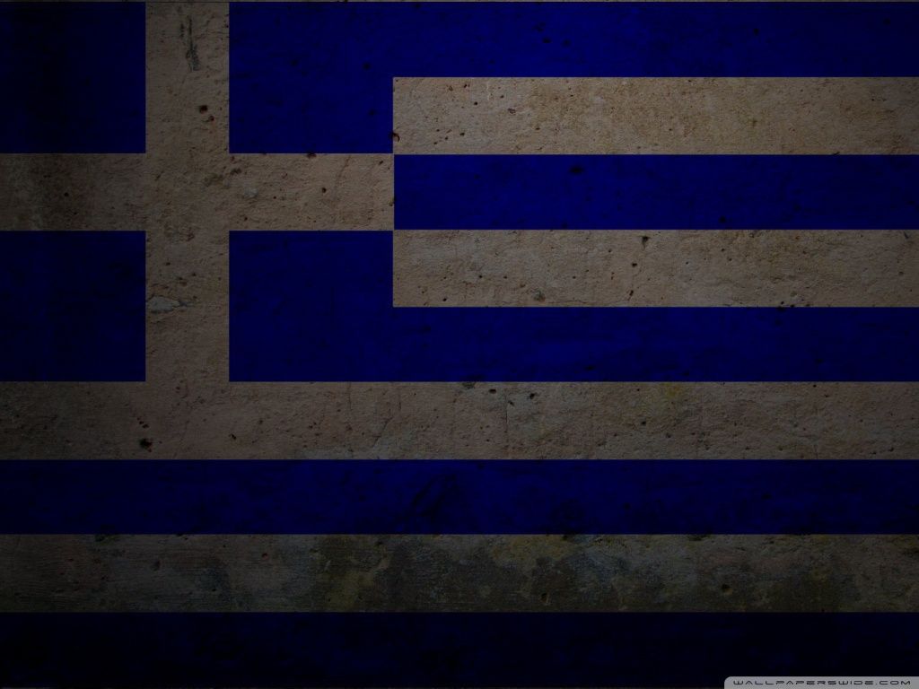 Grunge Flag Of The Greece HD desktop wallpaper Fullscreen
