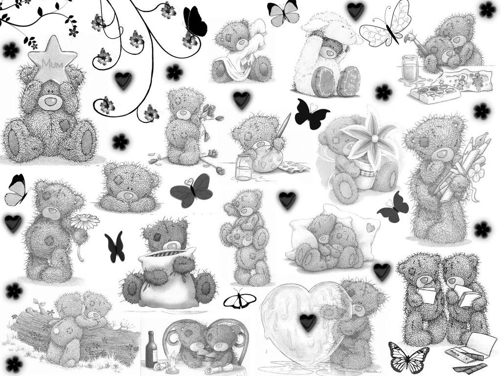 Wallpapers Pictures Photos: Tatty Teddy Bear Pictures
