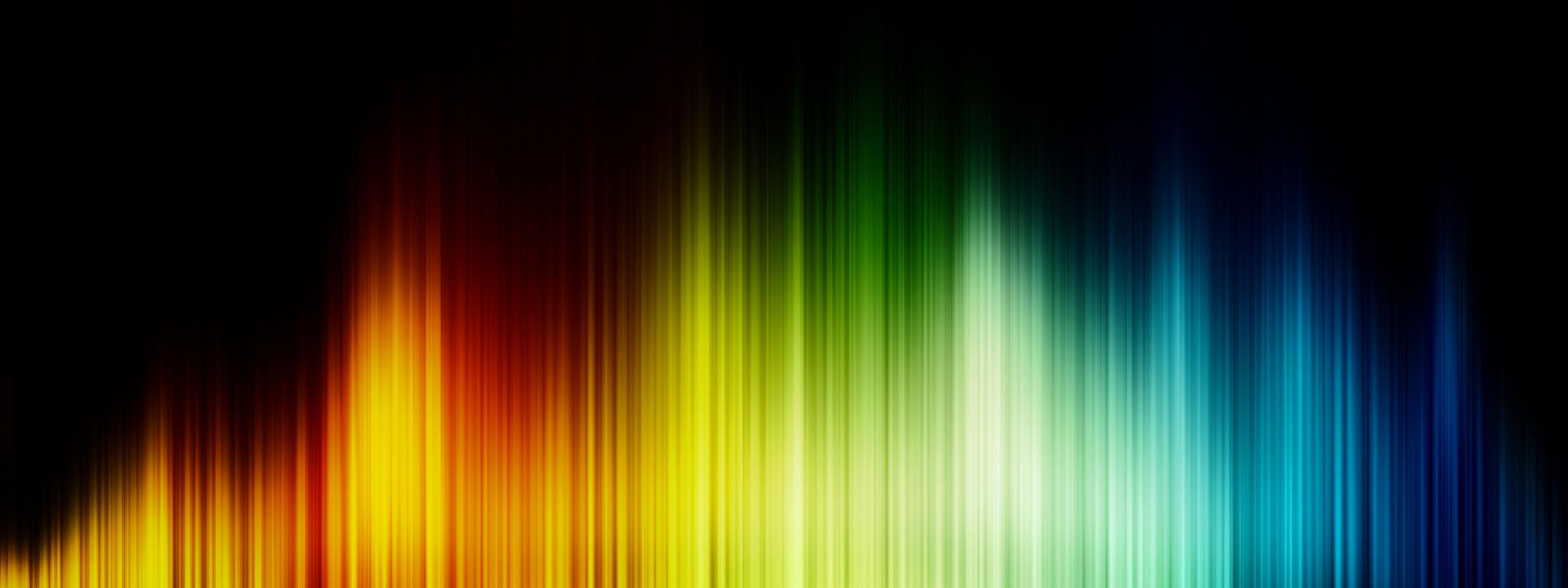 Abstract Colorful Dual Screen Wallpaper | 3200x1200 | ID:38371