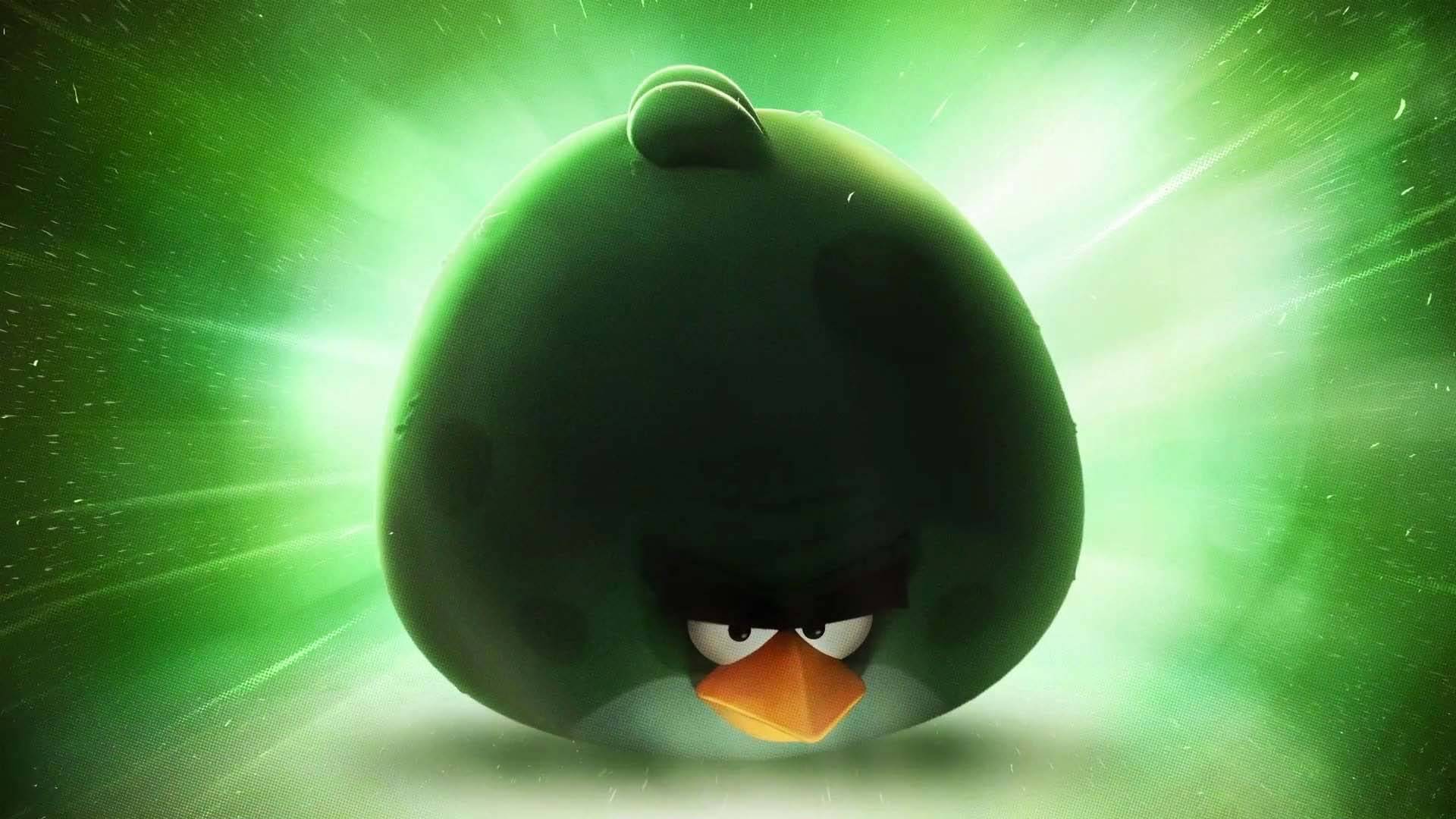Green Angry Birds Wallpaper Image for Mac - Cartoons Wallpapers