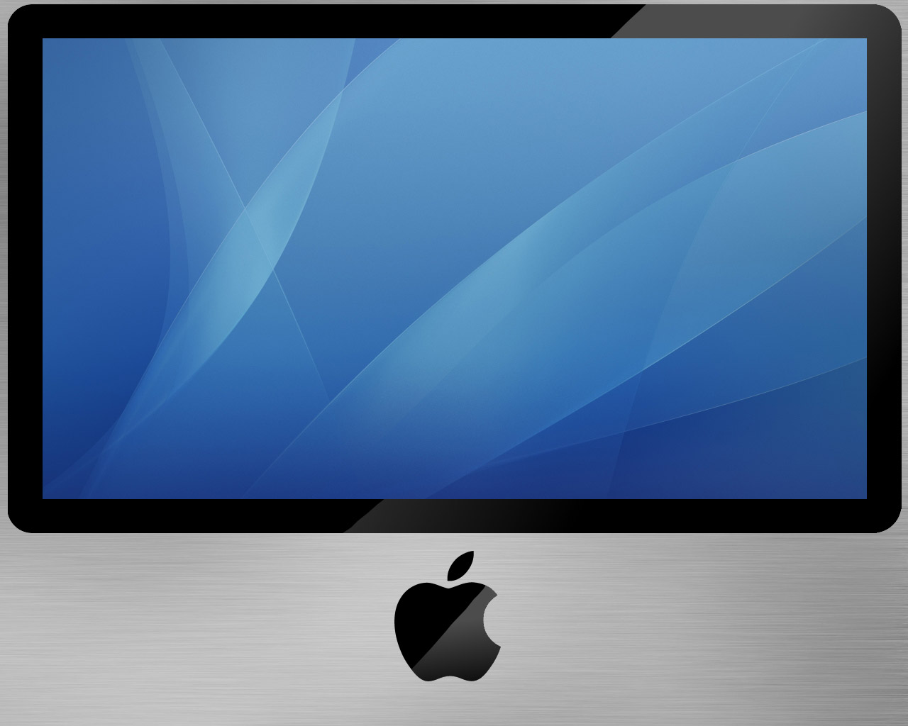 Wallpapers Tv Screen Apple Background Mac Television 1280x1024