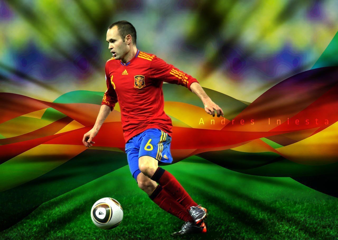 Amazing Andres Iniesta Wallpaper | Full HD Pictures