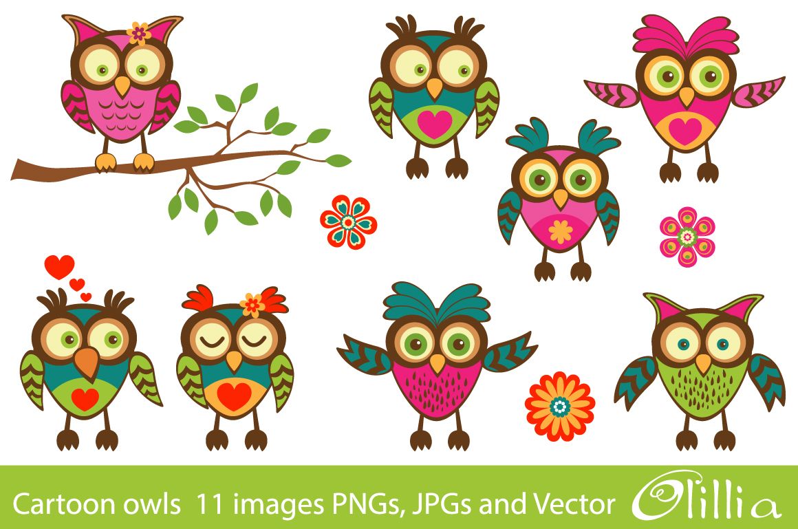 Cartoon Owls Pictures - Wallpapers High Definition