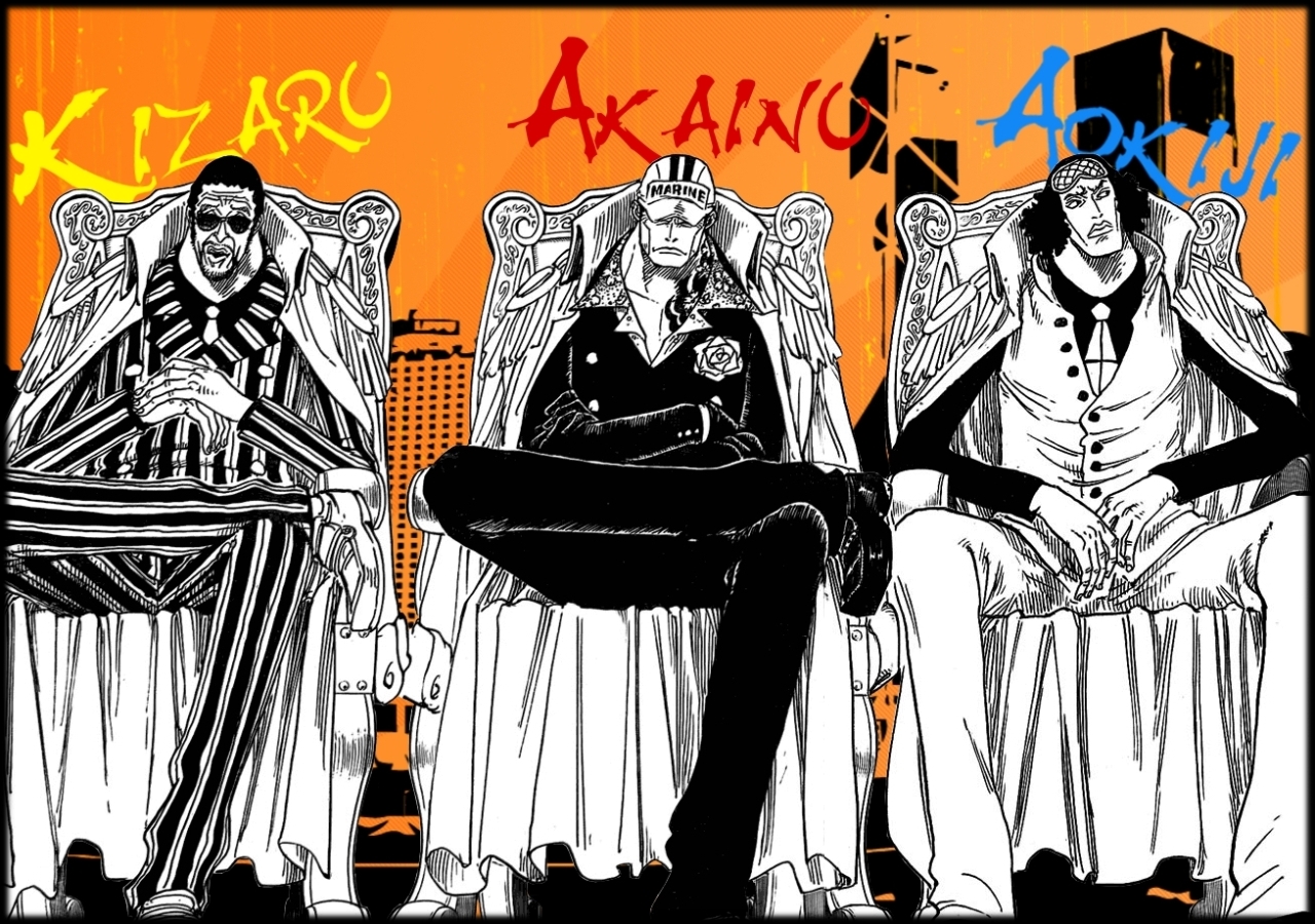 One Piece Admirals Wallpaper by Juengling on DeviantArt