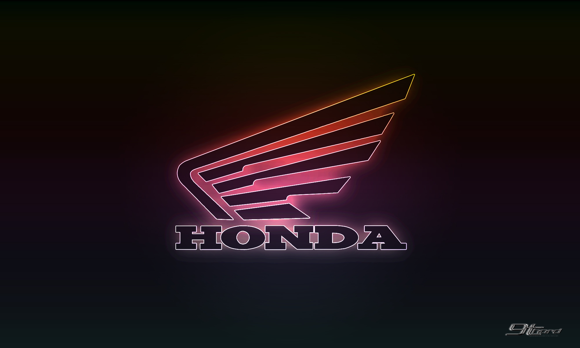 Honda Racing Logo Wallpaper - image