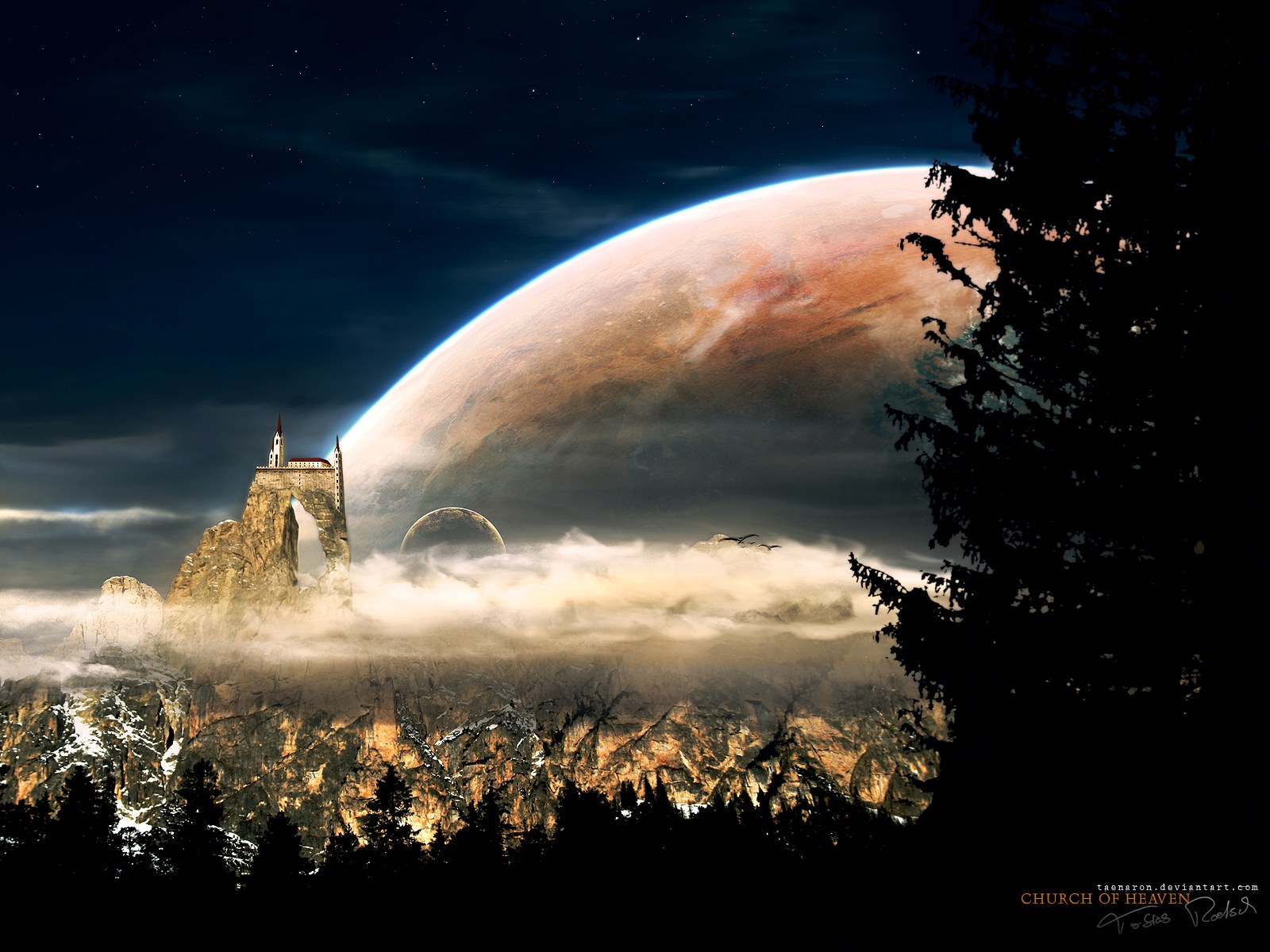 HD universe and planets digital art wallpapers 1600x1200 NO.4 ...