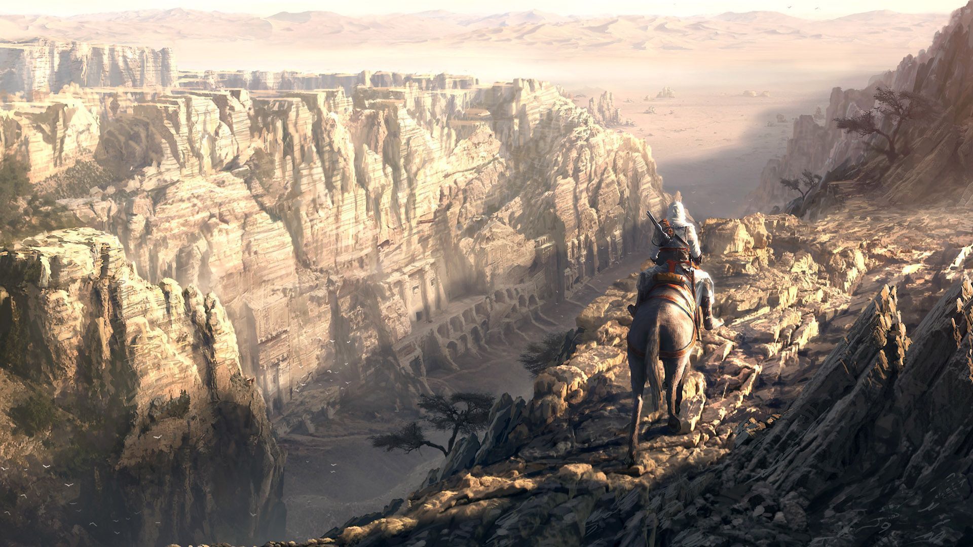 3D Fantasy Landscape Assassin Creed Game HD Wallpapers
