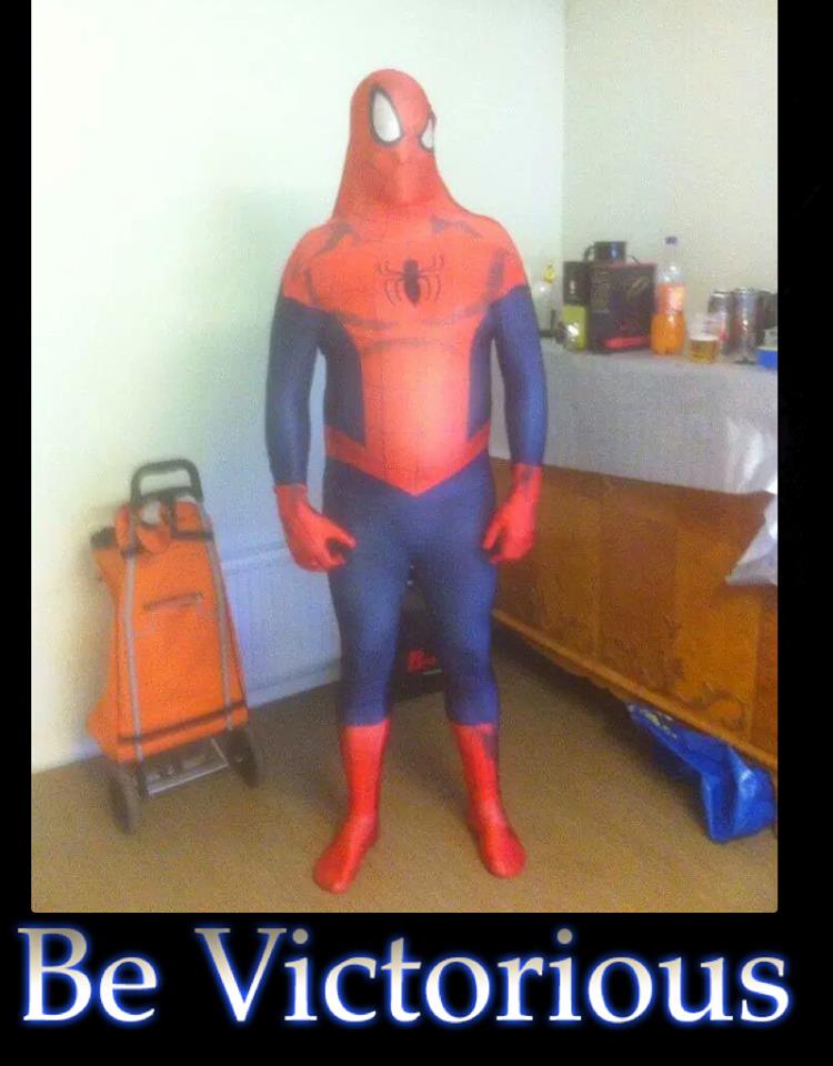 A friend of mine opened the picture of Spoderman and it came up