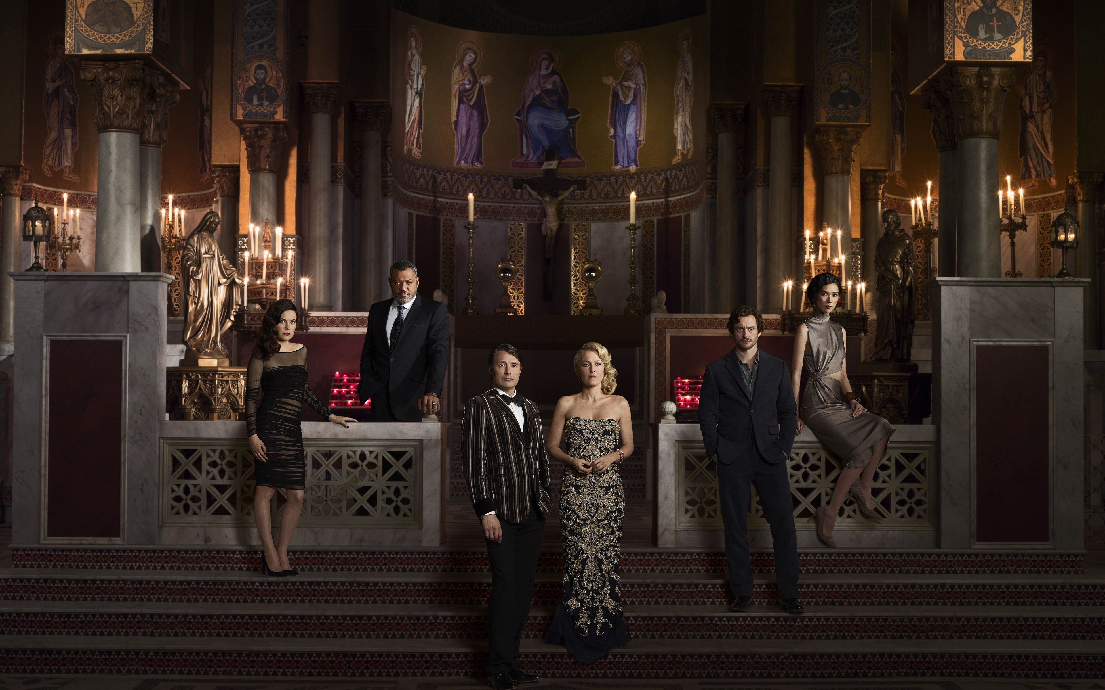 Hannibal Season 3 TV Series Cast Wallpaper