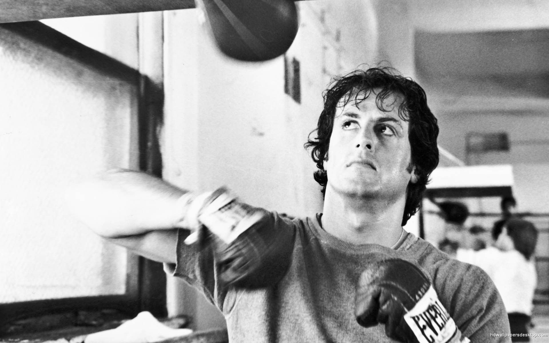 Movies men boxing Rocky Balboa actors Rocky the movie Sylvester ...