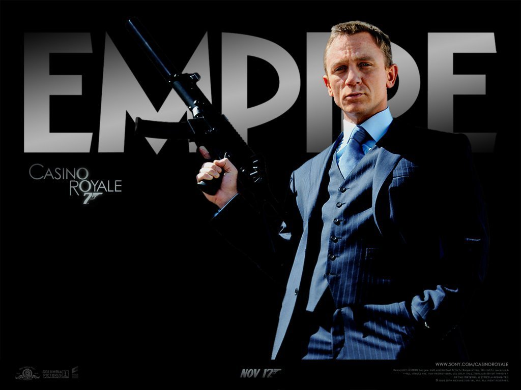 The James Bond 007 Dossier Casino Royale Wallpaper