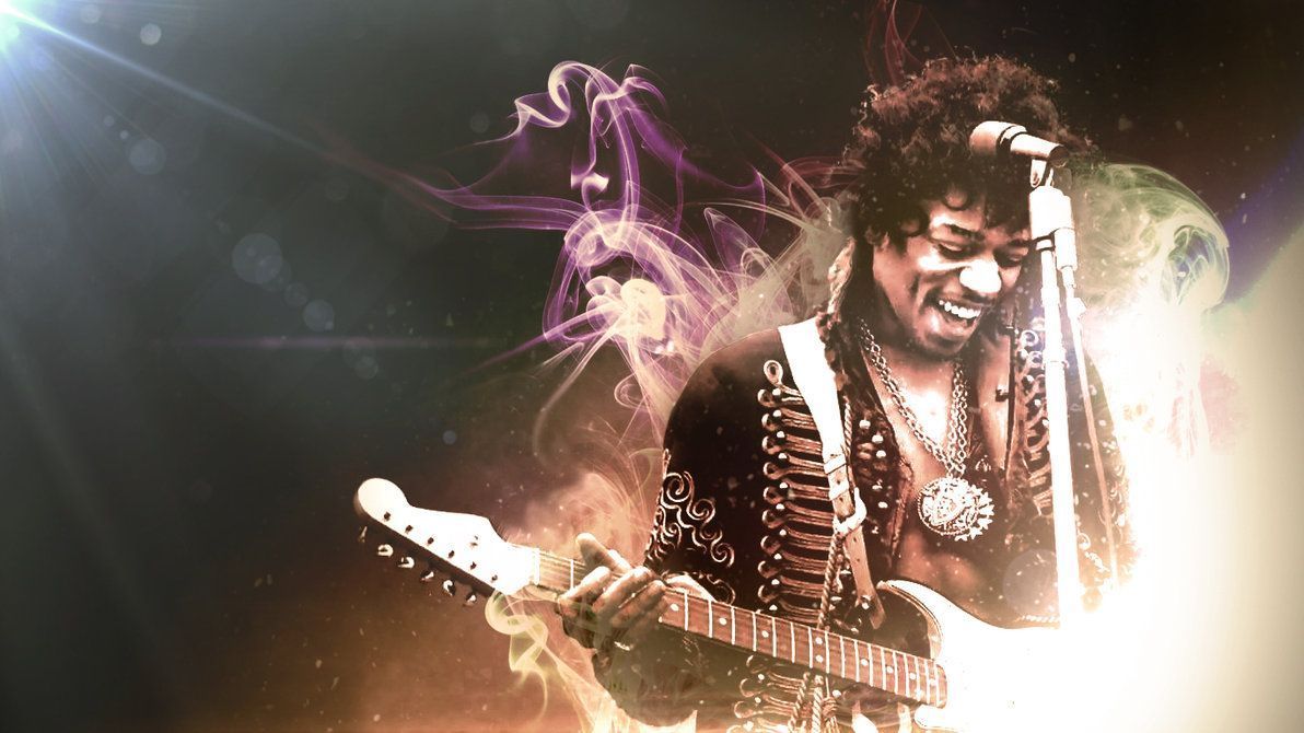 Jimi Hendrix Wallpaper / Background by TimSaunders on DeviantArt