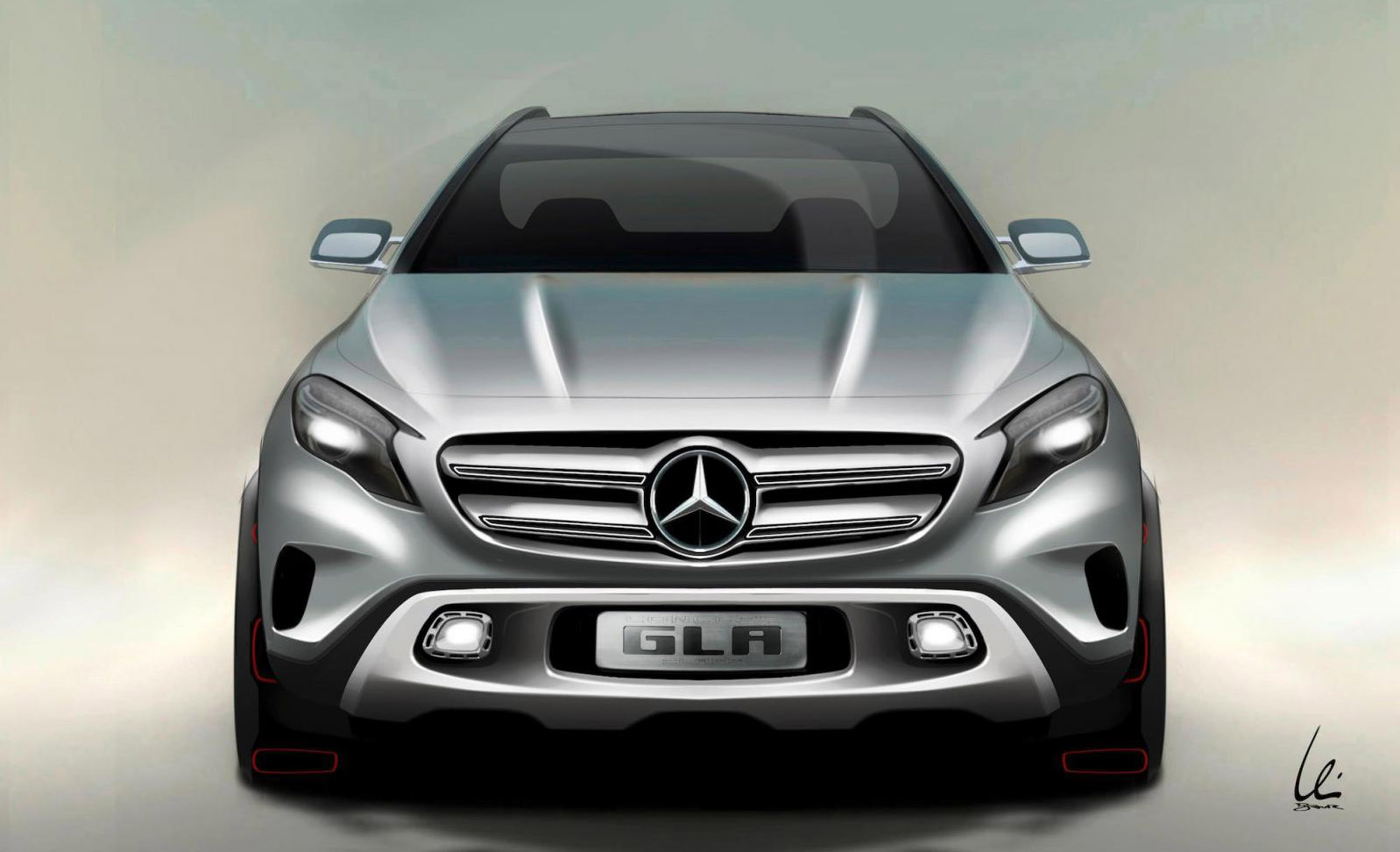 Mercedes-Benz Concept GLA revealed ahead of Shanghai debut